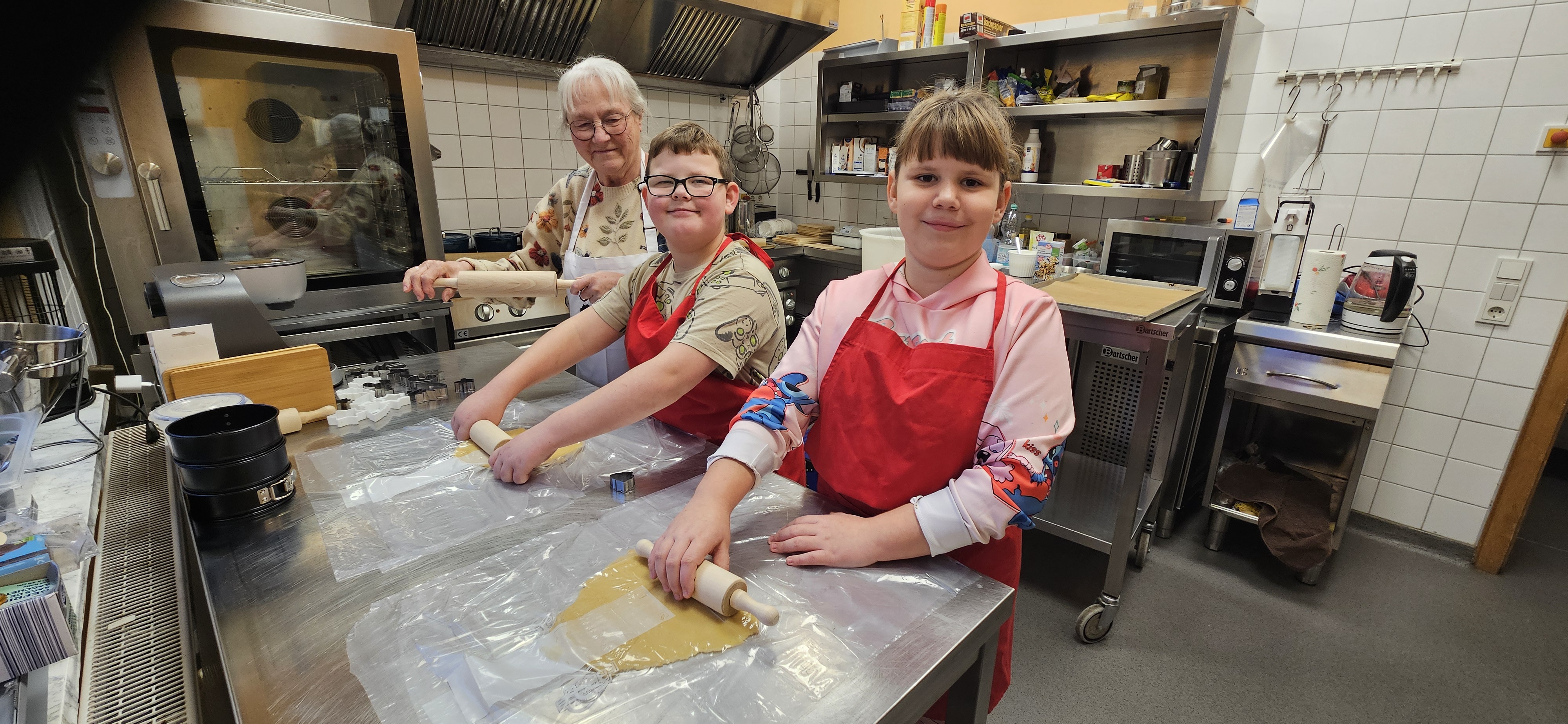 In der Weihnachtsbäckerei