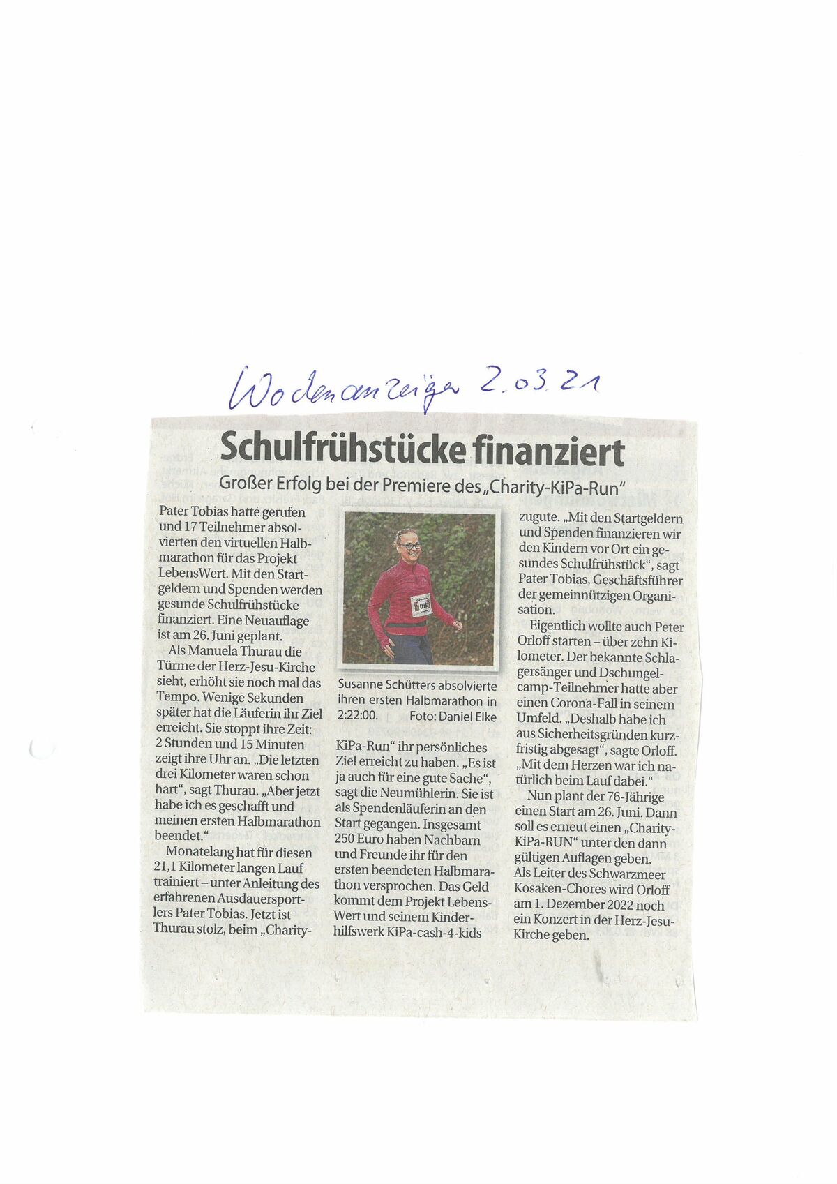 WOCHENANZEIGER, 02.03.2021