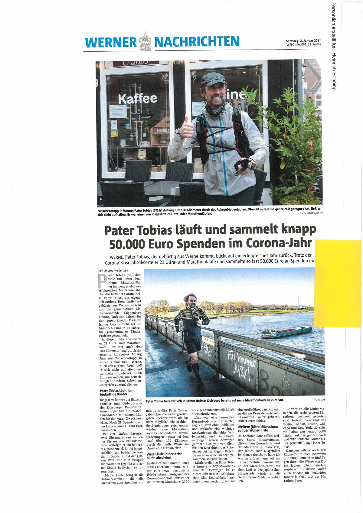 WERNER NACHRICHTEN, 02.01.2021