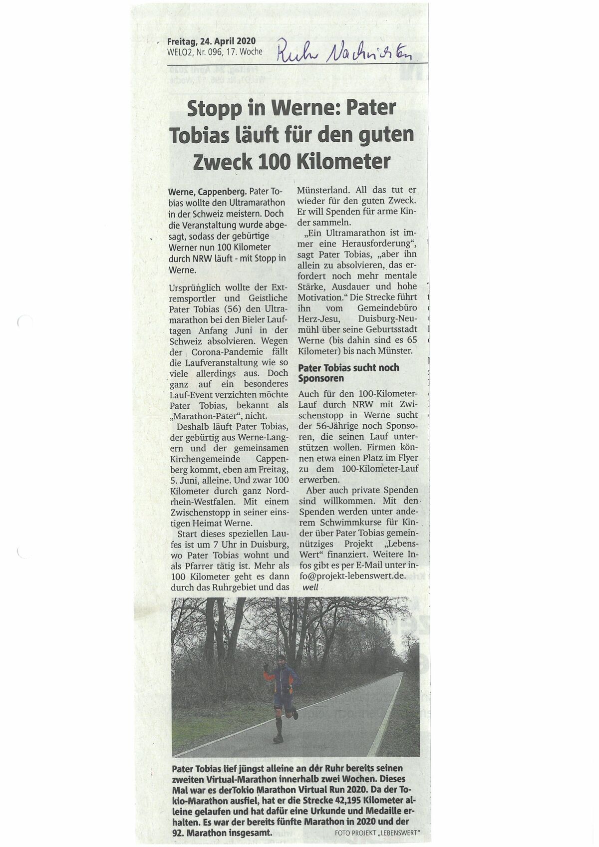 RUHR NACHRICHTEN, 24.04.2020