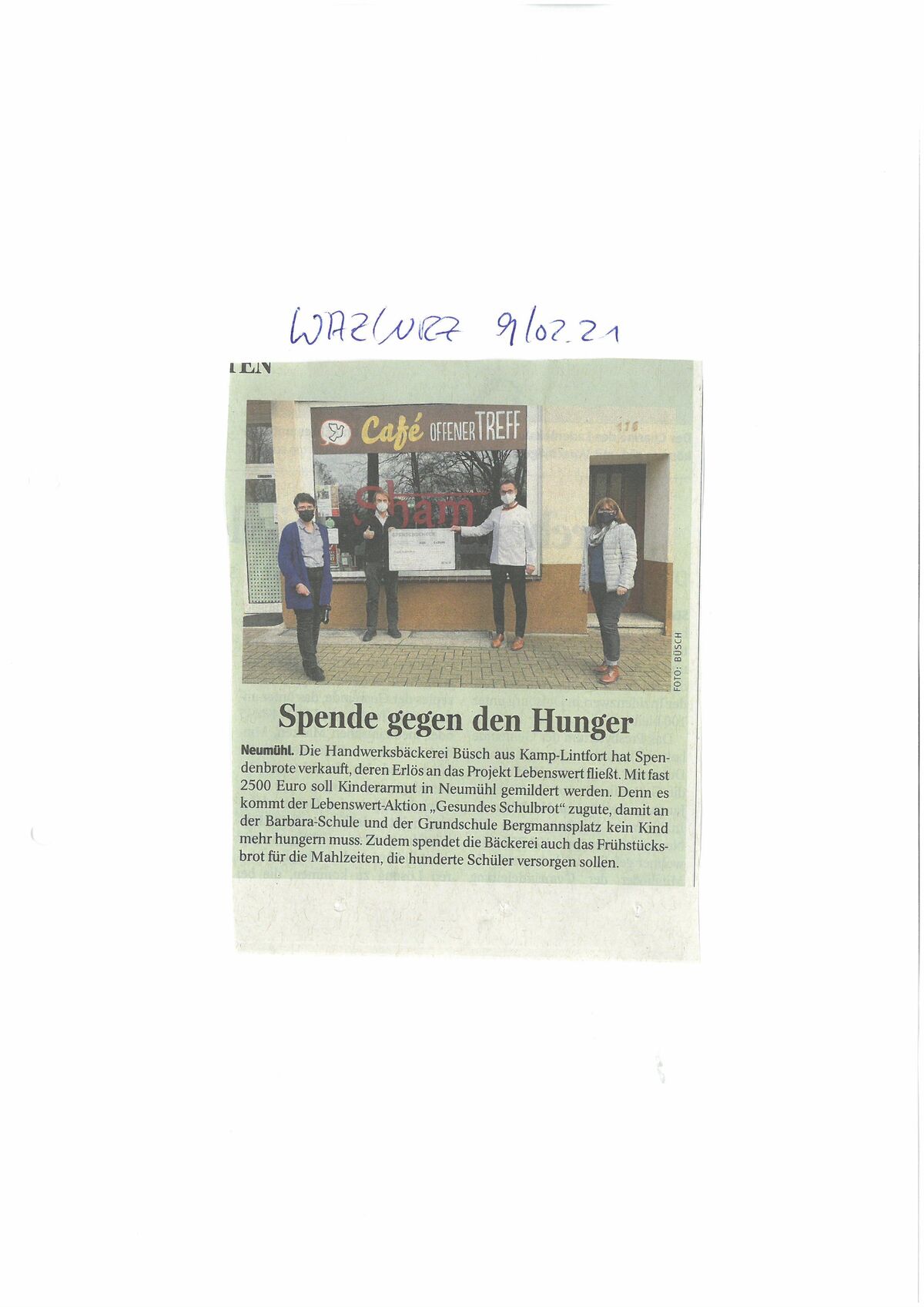 WAZ / NRZ, 09.02.2021