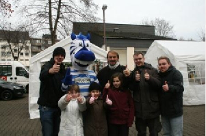 Pater Tobias beim MSV