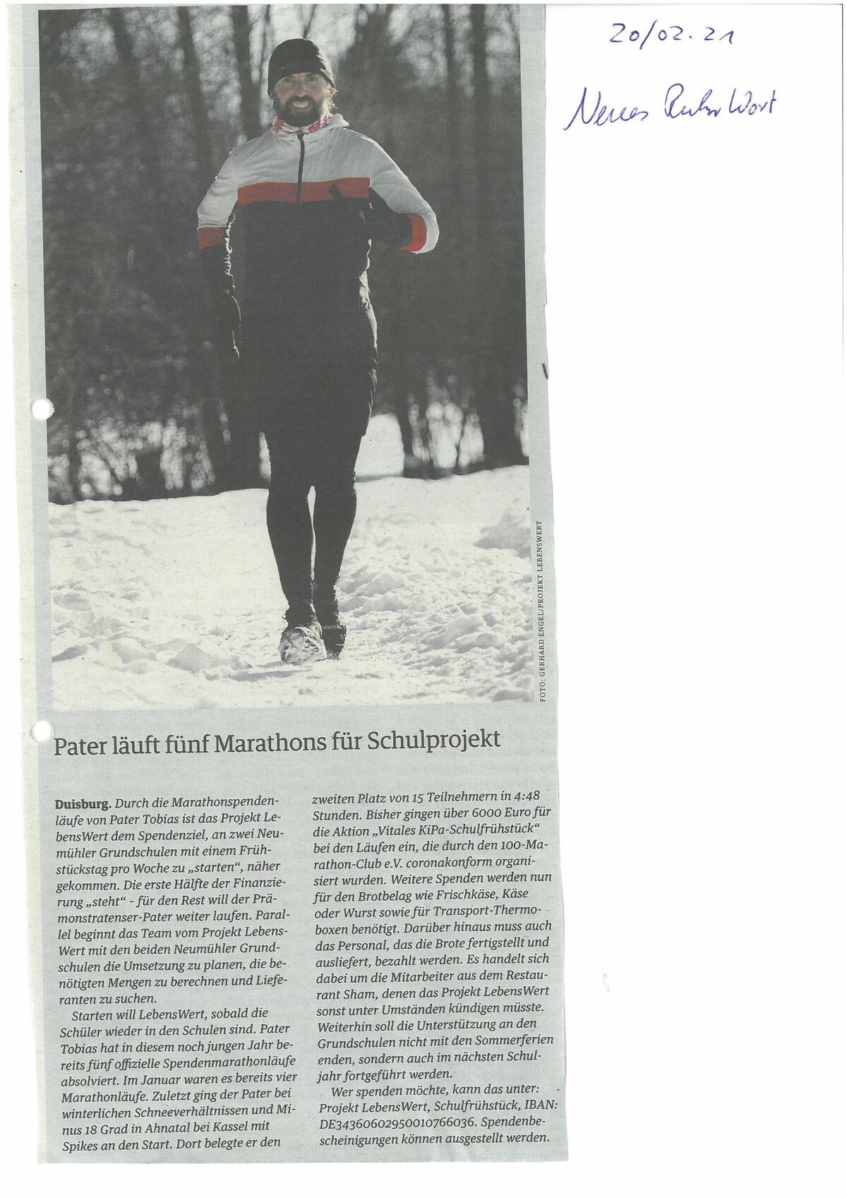 NEUES RUHRWORT, 20.02.2021