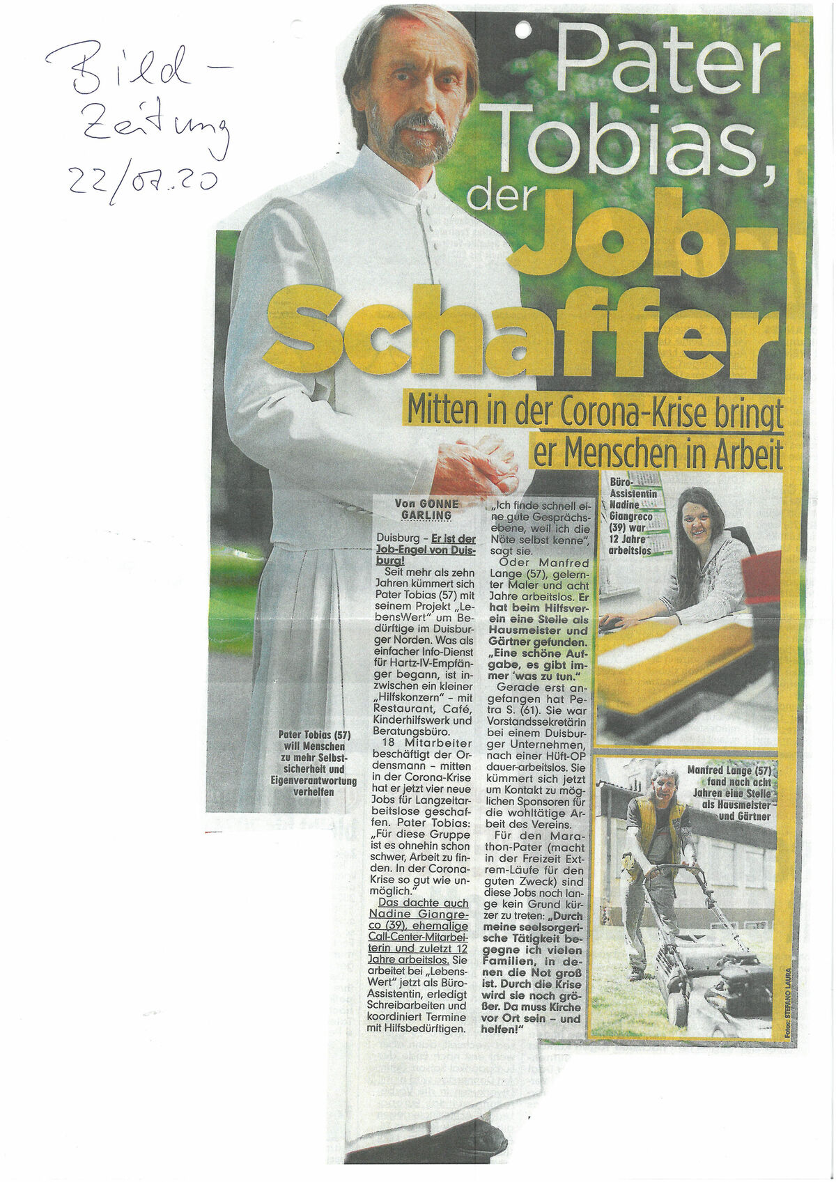 BILD-ZEITUNG, 22.07.2020